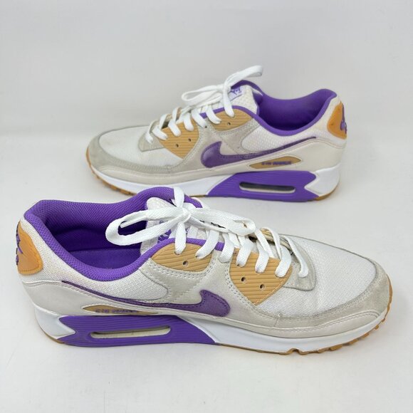 Nike Athletic Shoes White Purple Orange